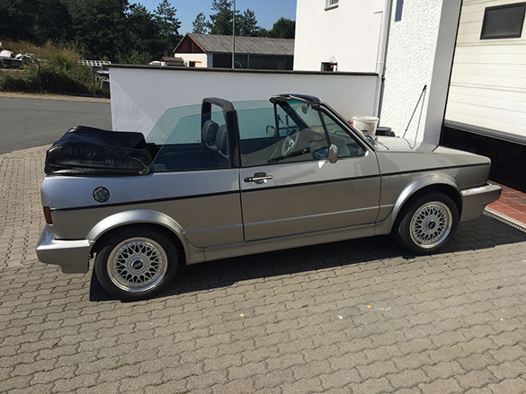 Oldtimer Restauration slide